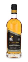 M&H Elements Peated Kosher Single Malt /bez opakownia/ 46% / 0,7l