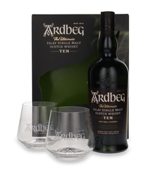 Ardbeg TEN 10-letni + 2 szklanki / 46% / 0,7l