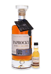 Paprocky Single Barrel + miniaturka / 40% / 0,7l