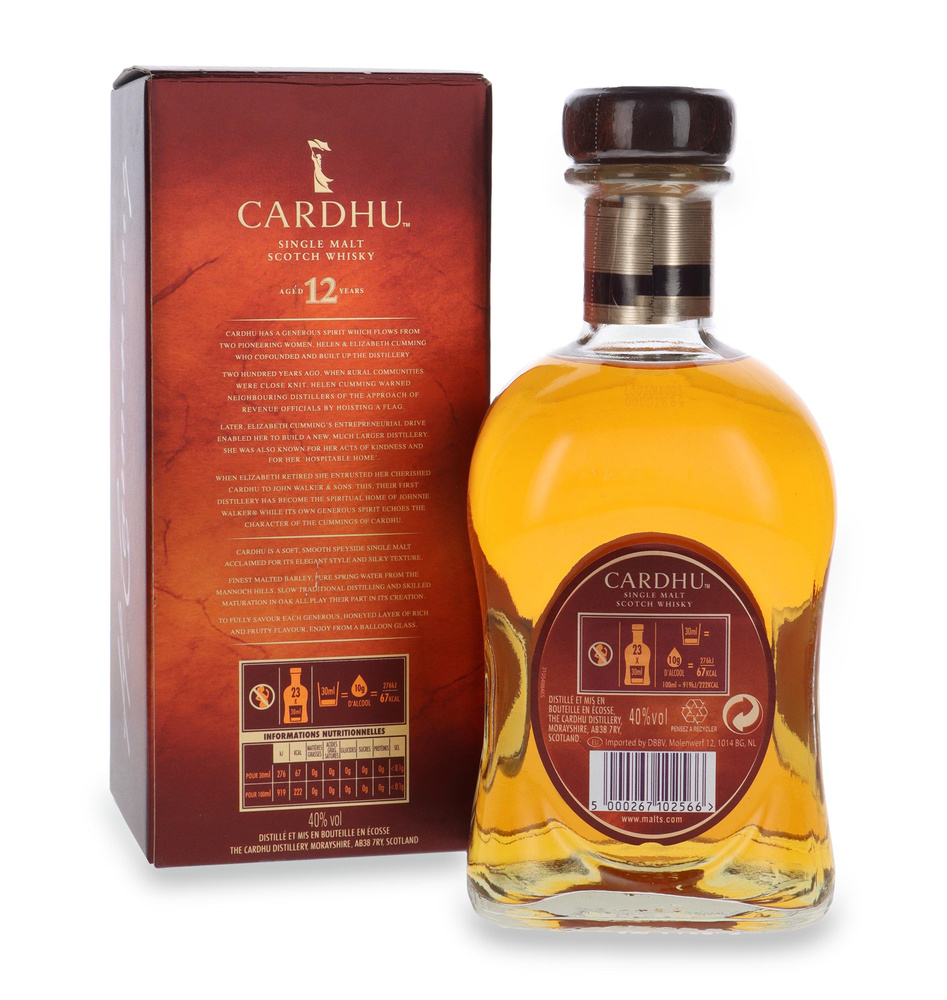 Cardhu 12-letni / 40% / 0,7l